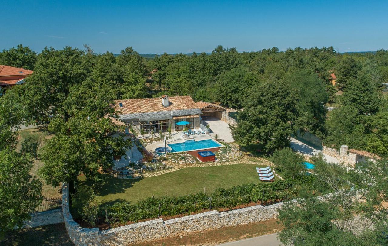 Family Villa Lipica With Private Pool And Jacuzzi พาซิน ภายนอก รูปภาพ